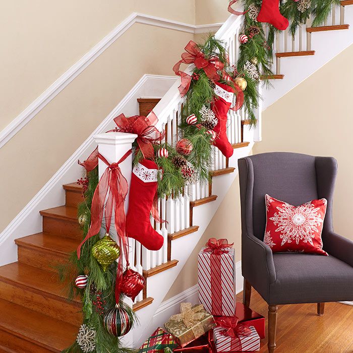 8 Festive Ways To Hang Stockings When You Dont Have A Fireplace