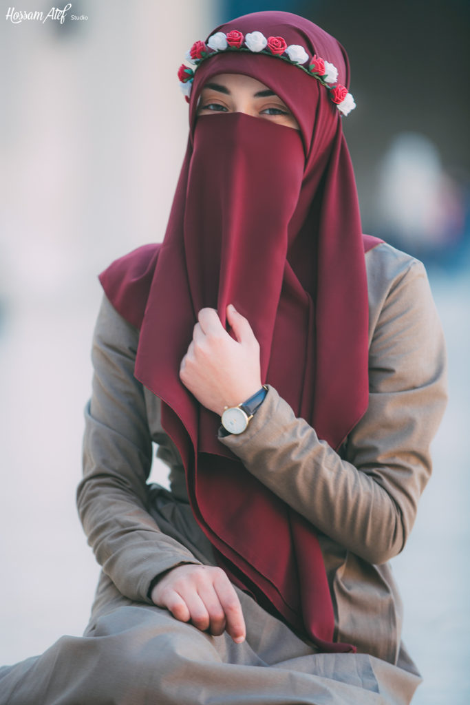 Beautiful Photoshoot Muslim Girl In Niqab