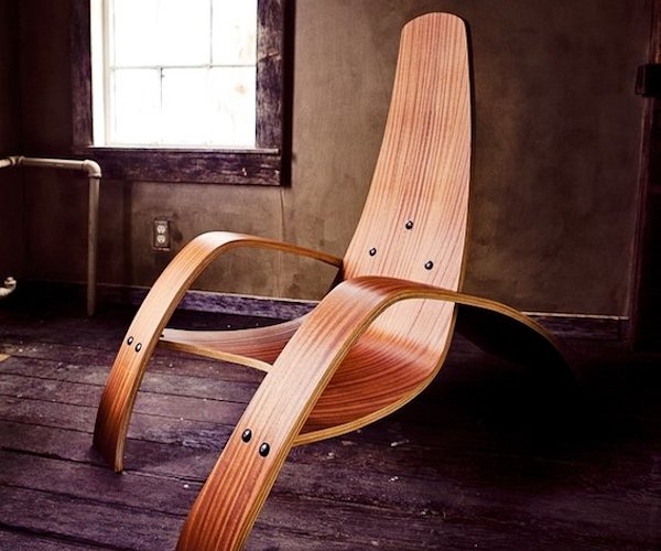Bent Plywood Lounge Chair