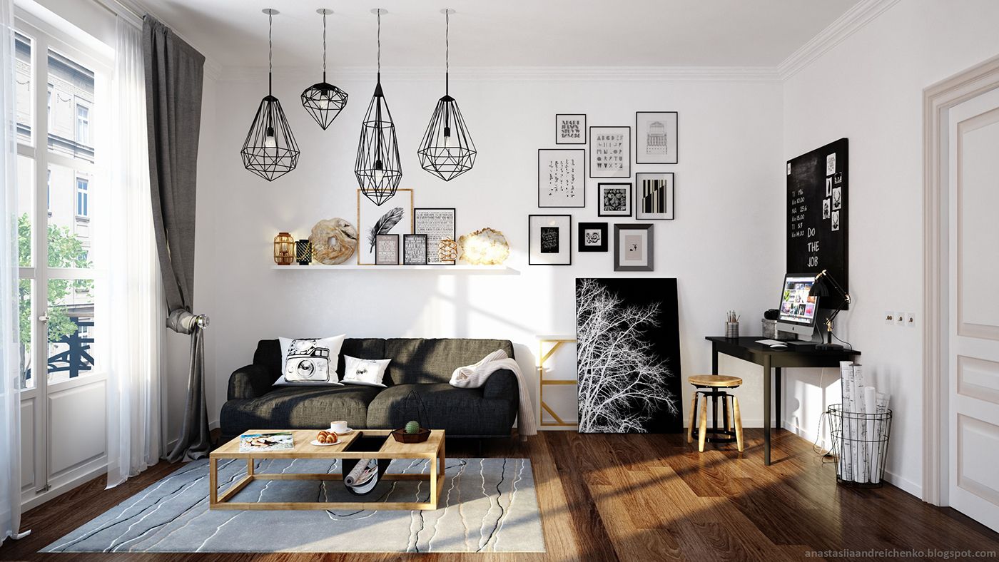 Delving In Monochrome Interior Design
