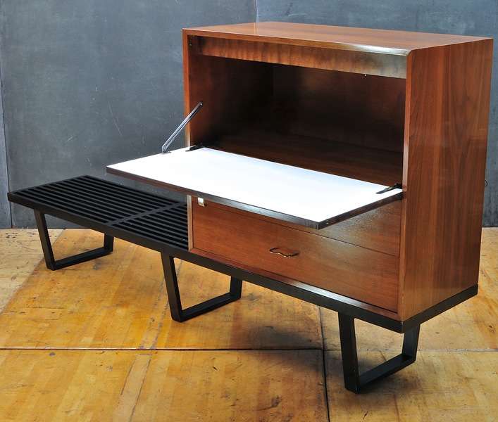 George Nelson Herman Miller Secretary Desk Bench By Modern50