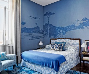 Moody Interior Breathtaking Bedrooms In Shades Of Blue | wall and ceiling Moody Interior Breathtaking Bedrooms In Shades Of Blue | wall and ceiling