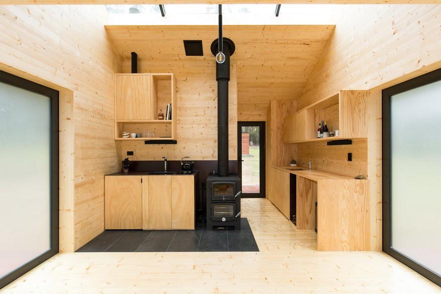 Off Grid Tiny Cabin Inspired By Japanese Design