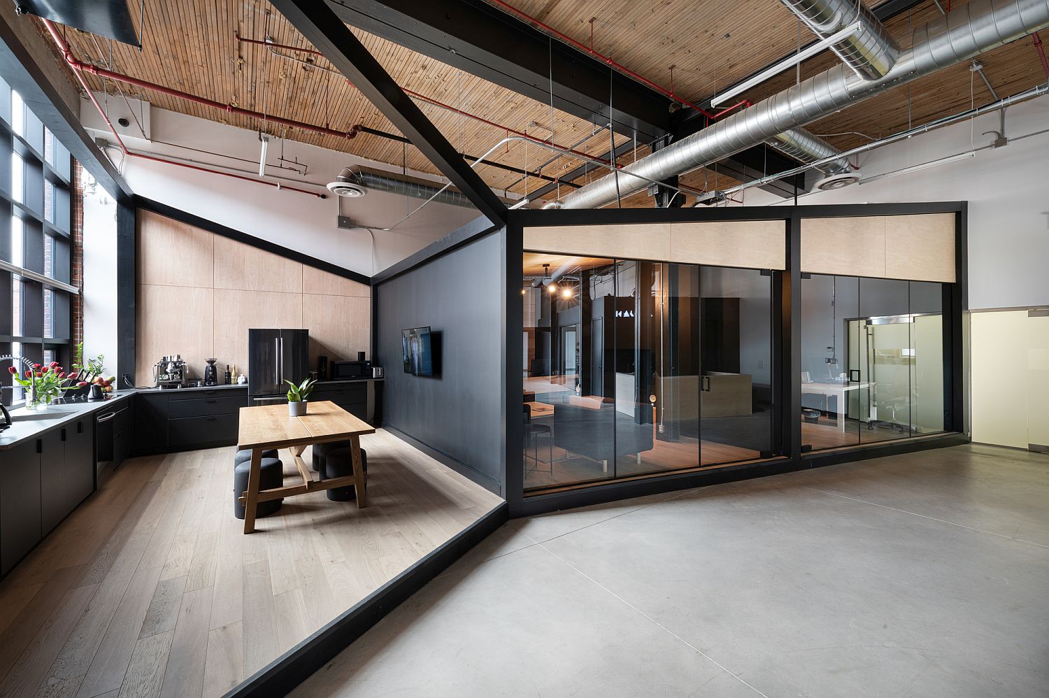 Office For Visual Effects Studio Combines Industrial Style With