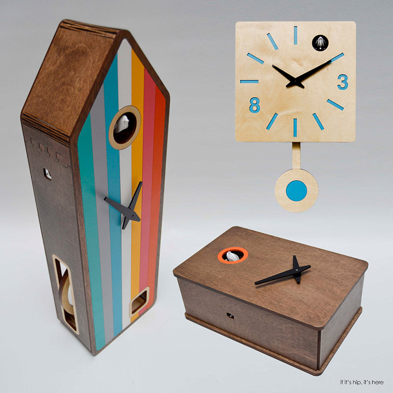 Pedro Mealha Makes Marvelous Modern Cuckoo Clocks