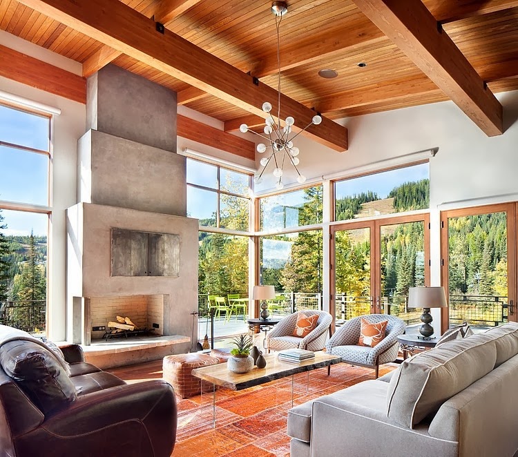 Ski Chalet By Hunter And Company Interior Design