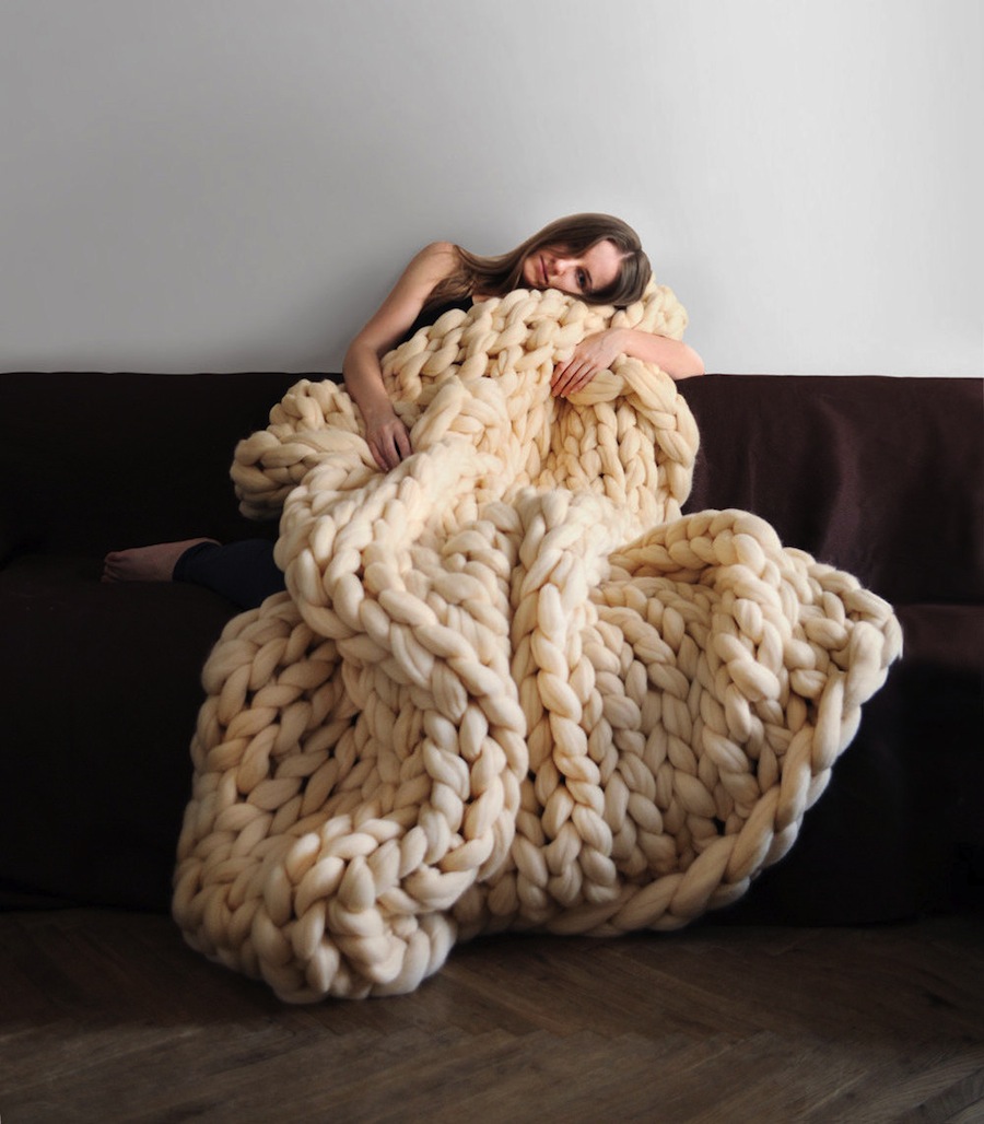 Super Chunky Cozy Knit By Anna Mo