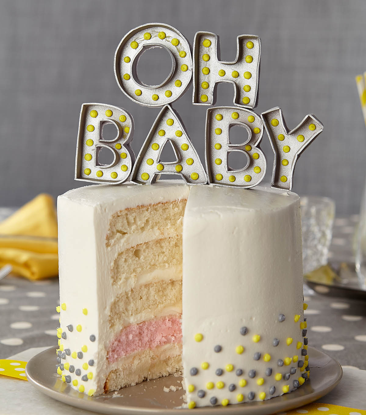 Pin on Gender reveal cakes