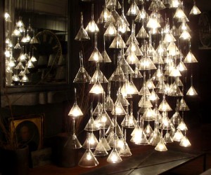Hudson Goods On Materialicious Vintage Gl Funnell Pendants At Hudsongoods